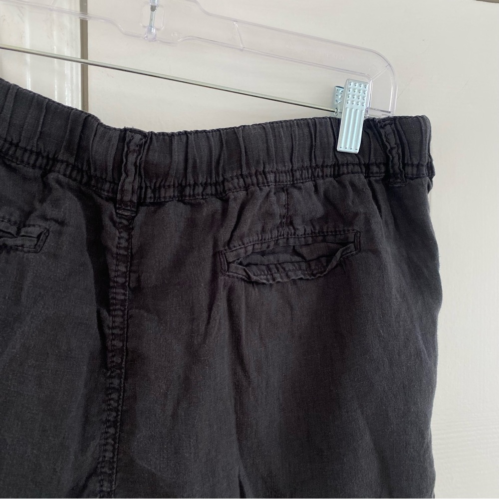 Caslon Black Linen Drawstring Shorts with Pockets *gently worn* - Picture 9 of 15